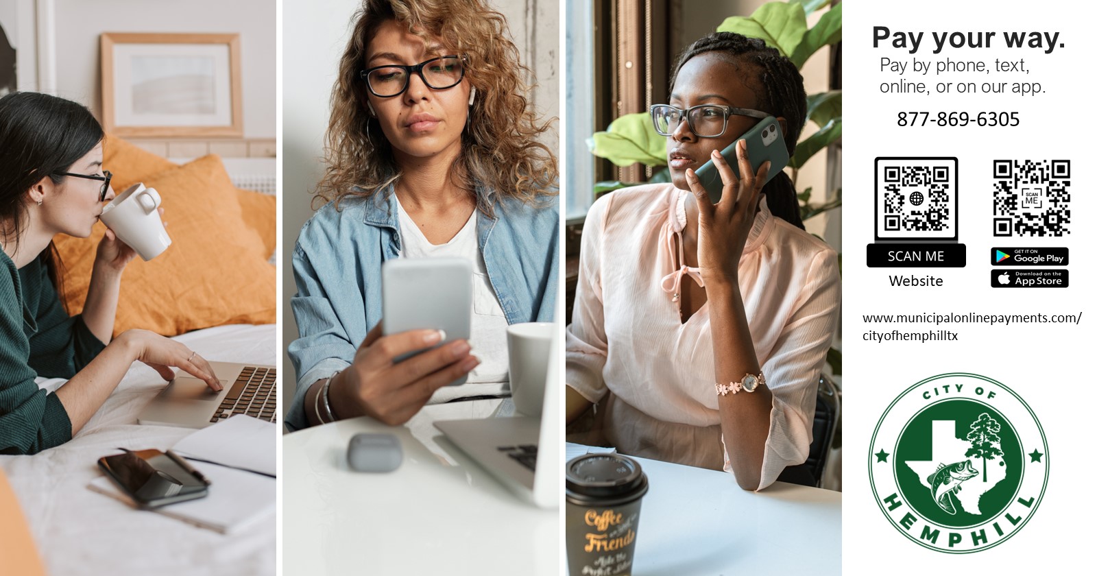 Online Bill Pay Hemphill, Texas