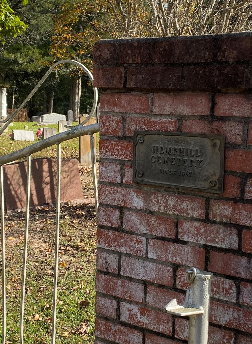 Cemetery Hemphill, Texas